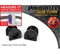 Powerflex Black Anteriore o,Spazzole 24mm per Civica 6 ma-Mc 99-05