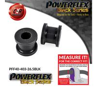 Powerflex Black Anteriore o,Spazzole 26.5mm per Merc Sl R129 89-01