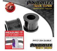 Powerflex Black Anteriore o,Spazzole 26.8mm Per 944 & Turbo 85-91