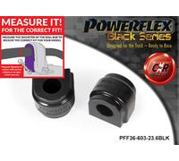 Powerflex Black Anteriore o , Spazzole Per 124 Ragno +Abarth 16on