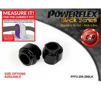 Powerflex Black Anteriore o,Spazzole 28mm per Seat Exeo (2009 - 2014)