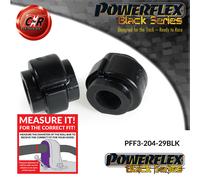 Powerflex Black Anteriore Rollio Bronzine Barra 29mm per Audi S6 C7 (12-18)