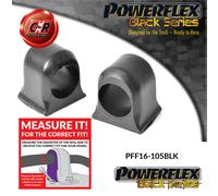 Powerflex Black Barra Antirollio Interno Supporti per Fiat Uno + Turbo Ant.