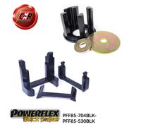 Powerflex Black Basso Motore Lrg Benzina / Tuned DSL + Gbox Inserti per Caddy