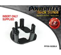 Powerflex Black Basso Motore Mnt Inserti per Seat Ibiza Mk5 KJ1 17on