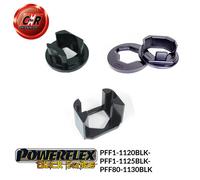 Powerflex Black Basso Posteriore + Upr Motore + Grbox Mnt Inserti per Grande