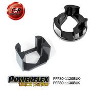 Powerflex Black Basso RR + Superiore Gbox Protezioni Benzina / Tuned Diesel per