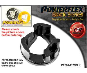 Powerflex Black Basso Rreng Inserti per Opel Corsa + Vxr / OPC 14on