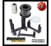Powerflex Black Basso Supporto Motore Smll Boccola + Gbox Inserti per Beetle