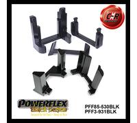Powerflex Black Cambio + Supporto Motore Up Si Adatta A Audi RS3 MK2 (11-13)