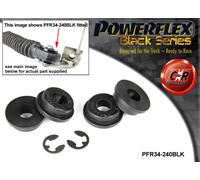 Powerflex Black Cavo Cambio Posteriore Kit Boccole Per Lotus 340R PFR34-240BLK