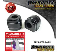 Powerflex Black F.o ,Spazzole 26 Per BMW E46 3 Serie + Est 99-06 PFF5-4602-26BLK