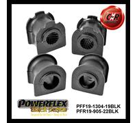 Powerflex Black Fr ARB Bushes 19Mm + RrARB Bushes 22Mm Per Jaguar X Type (01-09)