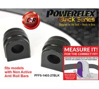Powerflex Black Fr ARB Mnt Bushes 27Mm Per BMW X6 E71 2007-2014 PFF5-1403-27BLK
