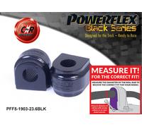 Powerflex Black Anteriore o,Spazzole 23.6mm Per BMW 1 Serie Xd 11-