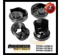 Powerflex Black Fr Basso + Superiore Engmnt Benzina + Gbox Mnt Inserto Per