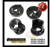 Powerflex Black Fr Basso + Superiore Motore Mnt Diesel + Cambio Inserto Per
