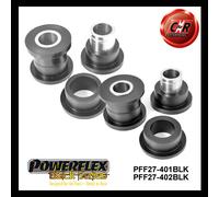 Powerflex Black Fr Forcella Basso Braccio Fr 39mm + RR Spazzole Per Jaguar