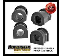 Powerflex Black Fr o, 25.5mm + RR o, Spazzole 18mm Per Integra Tipo R/S 01-06