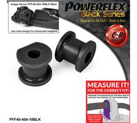 Powerflex Black Fr o, A Linkarm Spazzole 18mm per 190 W201 82-93 PFF40-404-18BLK