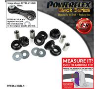 Powerflex Black Fr o, Collegamento Kit Boccole per Audi A3 S3 MK1 4WD 99-03