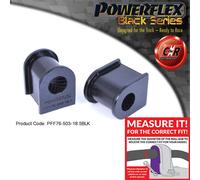 Powerflex Black Ant. o , Spazzole 18.5mm Per MR2 Rev 2-5 91-99 PFF76-503-18.5BLK