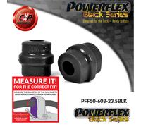 Powerflex Black Fr o, Spazzole 23.5mm per Citroen Ds4 (2010-on)