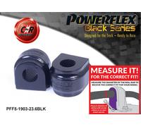 Powerflex Black Anteriore o,Spazzole 23.6mm Per BMW 1 Serie Xd 11-