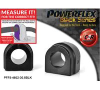 Powerflex Black Fr o, Spazzole 30.8mm Per BMW E46 M3 Csl 99-06 PFF5-4602-30.8BLK