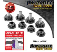 Powerflex Black Fr o,Terminale Lnk Spazzole Per Impreza T- Wrx + Sti 93-00