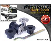 2X Boccole ant braccio anteriore con camber Audi S1 8X Powerflex Black Series