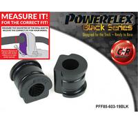 Powerflex Black Franti Rollio Bronzine Barra 19mm per Audi A1 8X 10 Su