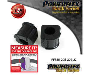 Powerflex Black Franti Rollio Bronzine Barra 20mm Per VW Corrado 89-95