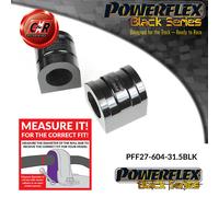 Powerflex Black Frarb Spazzole 31.5mm per Jaguar XF Xfr X250 08-