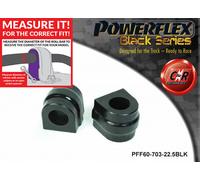 Powerflex Black FrARB Bushes 22.5Mm Per Renault Clio 4, RS 15- PFF60-703-22.5BLK