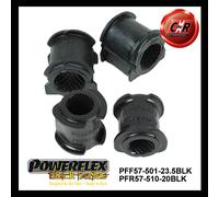 Powerflex Black FrARB Bushes 23,5Mm +RrARB Bushes 20Mm Per Porsche Boxster 97-04