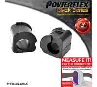 Powerflex Black FrARB Bushes Eibach 22Mm Per Jetta MK2 1985-1992 PFF85-205-22BLK