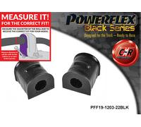 Powerflex Black Frarb-Chass Spazzole 22mm per Mazda 5 CR19 04-10