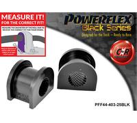 Powerflex Black Frarb-Chassis Spazzole 25mm Per Evo 10 10/07-05/16