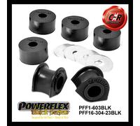 Powerflex Black FrARB EndLink Mnt-Arm + Fr ARB-Chass Bushes 23Mm Per Brava Bravo