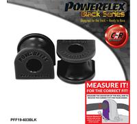 Powerflex Black Frarb Mnt Spazzole 16mm Per Ford Fiesta3 RS1800 89-96