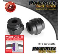 Powerflex Black Frarb Mnt Spazzole 25mm Per E39 540 Touring 96-04 PFF5-503-25BLK