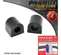 Powerflex Black Frarb Spazzole 16.4mm per Abarth Puntoevo 09-15