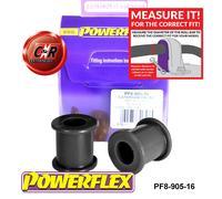 Powerflex Black F.o , 16mmBushes Per Caterh7 Imp Dedion Nowatts 73-06 PF8-905-16
