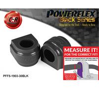 Powerflex Black Frarb Spazzole 30mm Per BMW F22, F23 2 Serie 13on