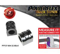 Powerflex Black Frarb Spazzole 32.5mm per Jaguar S- TYPE 98-02 PFF27-604-32.5BLK