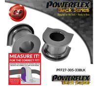 Powerflex Black Ant. o , Spazzole 33mm per Jaguar XJ8-R-Sport 97-03