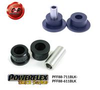 Powerflex Black Front Lower Motore TieBar 5 Cil AWD S60 01-09 Kit Boccole