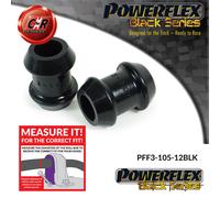 Powerflex Black Frout o, Supporti Low12mm per Audi Coupe Q, Q+ Qsport