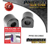 Powerflex Black Fr Rollio Bronzine Barra 24mm VW Tiguan 5N 07on PFF85-503-24BLK